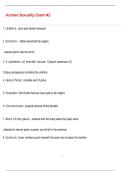 Human Sexuality Exam &num;2 Questions and Answers &lpar;100 &percnt;Score&rpar; Latest  Updated 2026