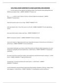 IVCA FINAL EXAM CHIROPRACTIC EXAM QUESTIONS AND ANSWERS