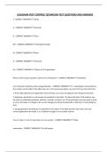 LOUISIANA PEST CONTROL TECHNICIAN TEST QUESTIONS AND ANSWERS