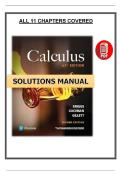 Calculus AP Edition &lpar;2nd Edition&rpar; &ndash; Complete Solutions Manual by Briggs&comma; Cochran & Gillett PDF