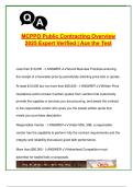 MCPPO   EXAM COMPLETE PACKAGE DEAL