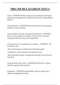 MBA 704 MCLAUGHLIN TEST 4 QUESTIONS AND ANSWERS 2025
