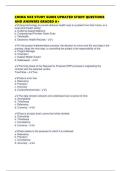 CHIMA NCE STUDY GUIDE UPDATED STUDY QUESTIONS AND ANSWERS GRADED A&plus;