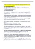 CINTAS SSR PRACTICE TEST UPDATED QUESTIONS AND ANSWERS GRADED A&plus;