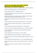 CINTAS SSR STANDARD EXAM SHEET UPDATED QUESTIONS AND ANSWERS GRADED A&plus;