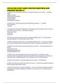 CINTAS SSR STUDY GUIDE UPDATED QUESTIONS AND ANSWERS GRADED A&period;pdf
