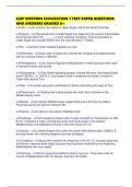 CLEP WESTERN CIVILIZATION 1 TEST PAPER QUESTIONS AND ANSWERS GRADED A&plus;