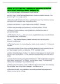 CRISIS INTERVENTION CORE EXAM MANUAL UPADTED QUESTIONS AND ANSWERS GRADED A&plus;