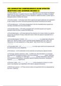 CSX CONDUCTOR COMPREHENSIVE EXAM UPDATED QUESTIONS AND ANSWERS GRADED A&plus;