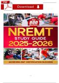 NREMT Practice Test Bank&colon; 2025 Edition &ndash; Verified Questions & Rationales