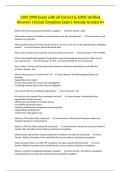 CON 3990 Exam with all Correct & 100&percnt; Verified Answers &vert;Actual Complete Exam&vert; Already Graded A&plus;