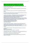 GREEN BUILDING MAIN EXAMINATION MANUAL UPDATED QUESTIONS AND ANSWERS GRADED A&plus;