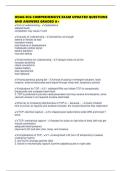 HOAG ECG COMPREHENSIVE EXAM UPDATED QUESTIONS AND ANSWERS GRADED A&plus;