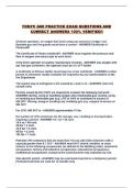 FDNYC G60 PRACTICE EXAM QUESTIONS AND CORRECT ANSWERS 100&percnt; VERIFIED&excl;&excl;