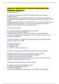 NURS 641 EXAMS SCRIPT UPDATED QUESTIONS AND ANSWERS GRADED A&plus;