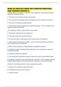 NURS 641 PRACTICE EXAM TEST UPDATED QUESTIONS AND ANSWERS GRADED A&plus;