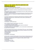 NURS 641 TEST PAPER UPDATED QUESTIONS AND ANSWERS GRADED A&plus;