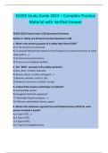 OLERE Study Guide 2023 &ndash; Complete Practice Material with Verified Answers