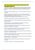 POLS 2302 STUDY GUIDE UPDATED QUESTIONS AND ANSWERS GRADED A&plus;