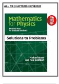 Mathematics for Physics&colon; A Guided Tour for Graduate Students &lpar;1st Edition&comma; 2010&rpar; &ndash; Solutions &ndash; Stone