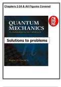 Quantum Mechanics&colon; An Experimentalist&rsquo;s Approach &lpar;1st Edition&comma; 2014&rpar; &ndash; Solutions &ndash; Commins