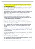 RADON EXAMS SCRIPT UPDATED STUDY QUESTIONS AND ANSWERS GRADED A&plus;