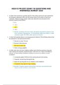 HESI V3 PN EXIT EXAM 110 QUESTIONS AND ANSWER&lpar;S&rpar; NEWEST 2025