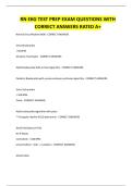 RN EKG TEST PREP EXAM QUESTIONS WITH CORRECT ANSWERS RATED A&plus;&period;pdf