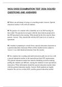 WGU D002 EXAMINATION TEST 2026 SOLVED QUESTIONS AND ANSWERS