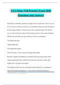 CEA Prep&colon; Full Practice Exam 2026 Questions and Answers