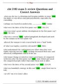 clst 2102 exam 2&colon; review Questions and  Correct Answers