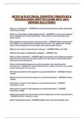 NETK3 08 ELECTRICAL SCIENTIFIC PRINCIPLES & TECHNOLOGIES &lpar;WRITTEN EXAM&rpar; WITH 100&percnt; VERIFIED SOLUTIONS&excl;&excl;