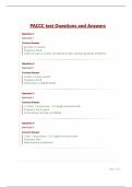 PACCC test Questions and Answers&period;