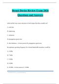 Breast Davies Review Exam 2026 Questions and Answers