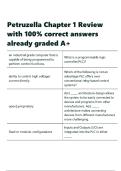 Petruzella Chapter 1 Review with 100- correct answers already graded A&plus;