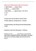 WSET Level 1 EXAM Questions AND Correct Answers 