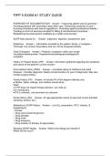 FIPP 5 EXAM -1 STUDY GUIDE