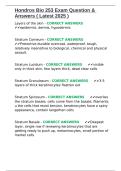 Hondros Bio 253 Exam Question & Answers &lpar; Latest 2025 &rpar;&period;docx