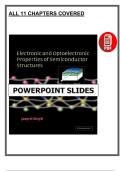 Electronic & Optoelectronic Properties of Semiconductor Structures &lpar;2008&rpar; &ndash; PowerPoint Slides &ndash; Singh