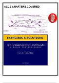 Renormalization Methods&colon; A Guide for Beginners &lpar;1st Edition&comma; 2008&rpar; &ndash; Exercises & Solutions &ndash; McComb