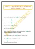 MTA EXAM 2025&sol;2026 QUESTIONS AND ANSWERS 100&percnt; PASS