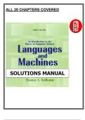 Languages and Machines &lpar;3rd Edition&comma; 2005&rpar; &ndash; Solutions Manual &ndash; Sudkamp