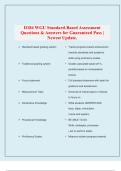  D184 WGU Standard-Based Assessment Questions & Answers for Guaranteed Pass &vert; Newest Update&period; 
