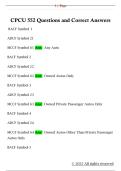 CPCU 552 Questions and Correct Answers 