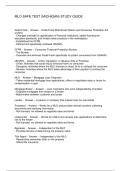 MLO SAFE TEST &lpar;MICHIGAN&rpar; STUDY GUIDE