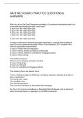 SAFE MLO EXAM 3 PRACTICE QUESTIONS & ANSWERS