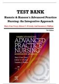 Test Bank for Hamric & Hanson's Advanced Practice Nursing&colon; An Integrative Approach by Mary Fran Tracy&comma; Eileen T&period; O'Grady&comma; And Susanne J&period; Phillips&period; Latest Version 2025