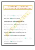 NUR2063 EXAM 2 2025&sol;2026 QUESTIONS AND ANSWERS 100&percnt; PASS