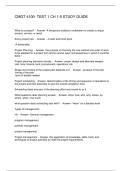 CMGT 4100- TEST 1 CH 1-5 STUDY GUIDE