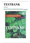 TEST BANK CHEMISTRY STEVEN S. ZUMDAHL, SUSAN A. ZUMDAHL & DONALD J. DECOSTE 10th Edition|ALL CHAPTERS